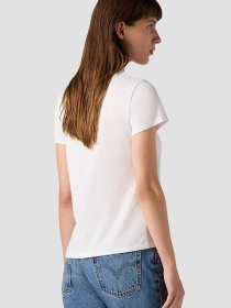 Жіноча біла футболка модель 17369;2931 Фото