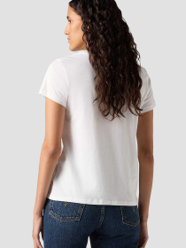 Жіноча біла футболка модель 17369;2943 Фото