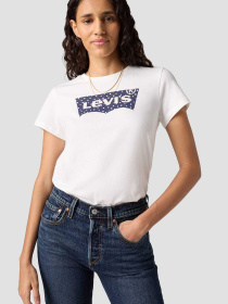 Жіноча біла футболка модель 17369;2943 Фото