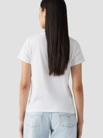 Жіноча біла футболка модель 17369;3090 Фото