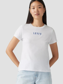 Жіноча біла футболка модель 17369;3090 Фото