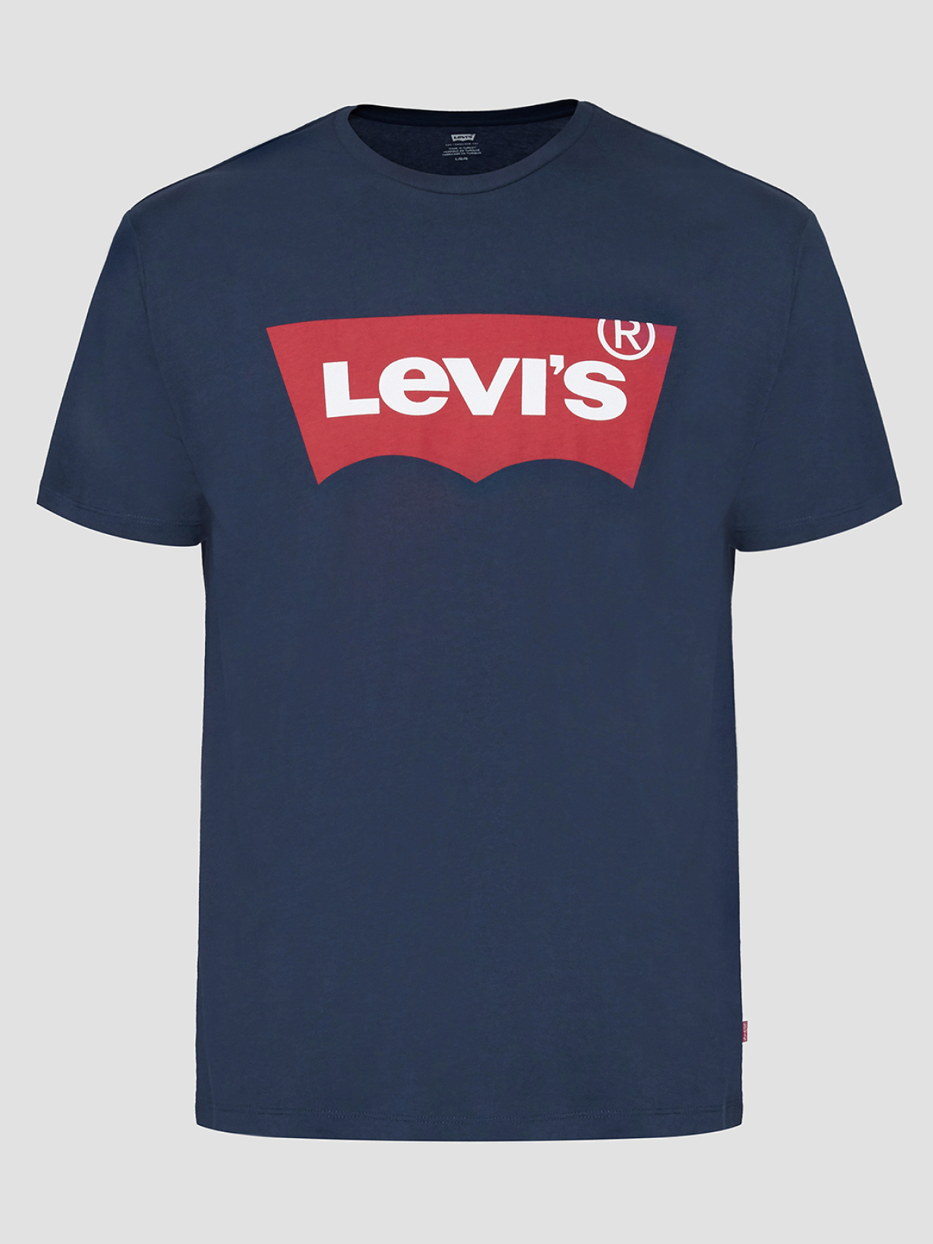 Мужская синяя футболка модель 17783;0139 Фото