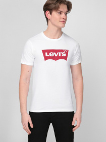 Чоловіча біла футболка модель 17783;0140 Фото