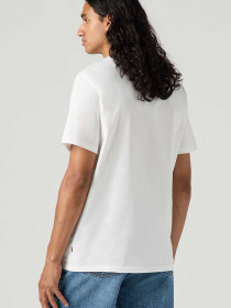 Чоловіча біла футболка модель 22491;1833 Фото