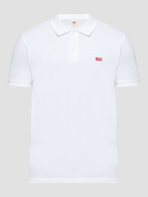 Мужское белое поло модель 35883;0003 Фото