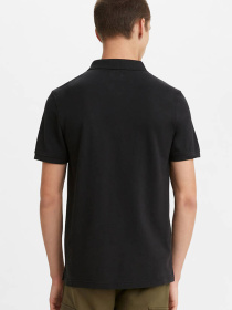 Мужское черное поло модель 35883;0007 Фото