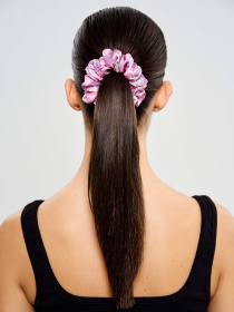 Резинка для волосся з натурального шовку "Відновлення" Obiimy модель R-24 Фото