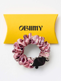 Резинка для волосся з натурального шовку "Відновлення" Obiimy модель R-24 Фото