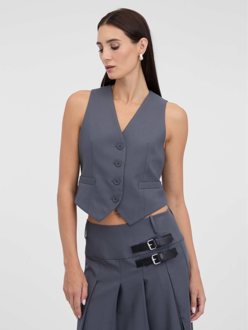 Классический жилет Orsay модель 1002065-X19-3910 Классический жилет Orsay модель 1002065-X19-3910 Фото