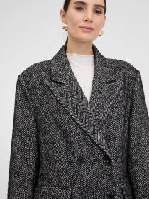 Пальто женское двубортное короткое серое ORSAY (1002110 X19-3911) модель 1002110-X19-3911 Пальто женское двубортное короткое серое ORSAY (1002110 X19-3911) модель 1002110-X19-3911 Фото