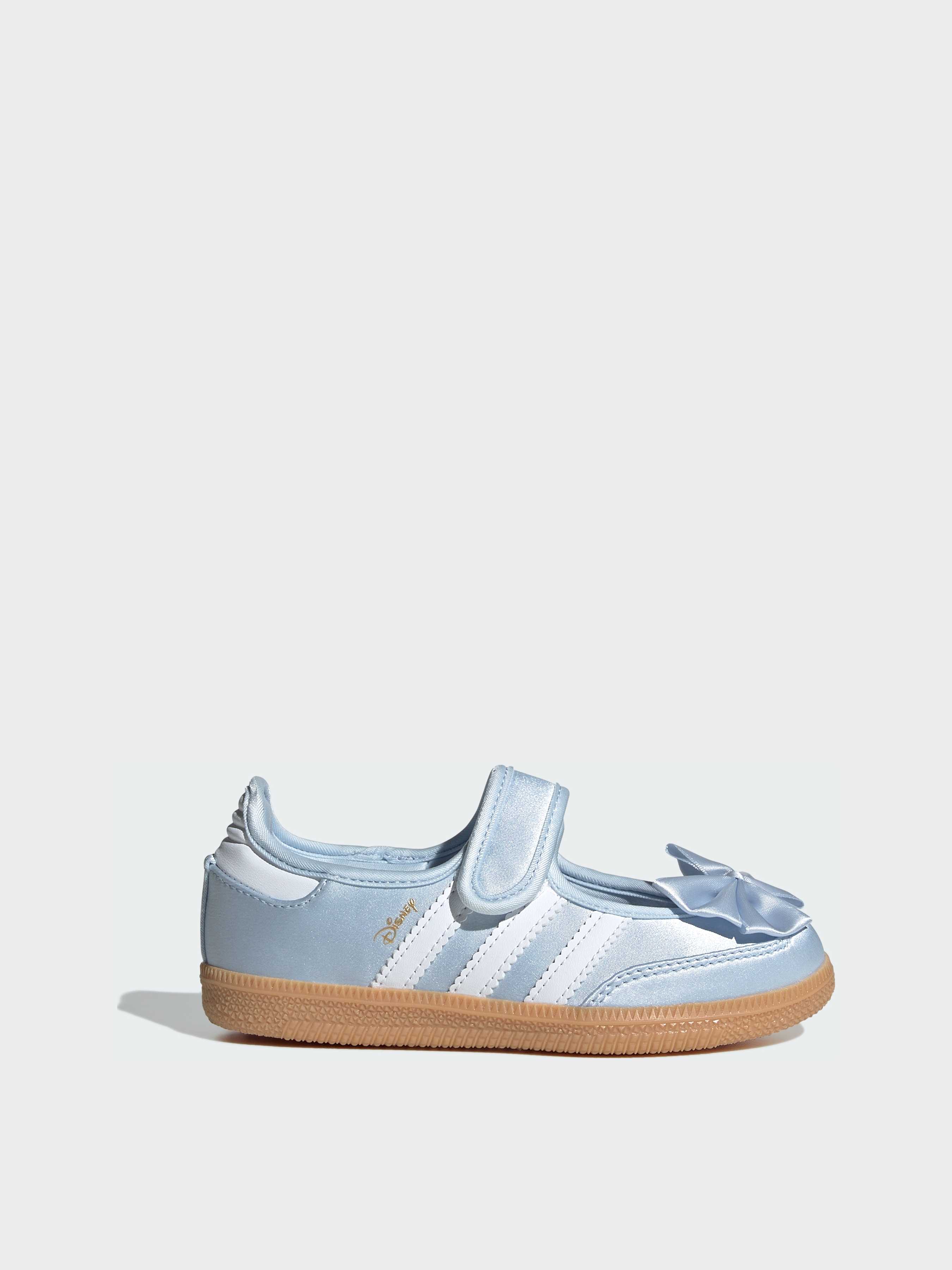 Дитячі Балетки adidas Samba (IH1755) колір синій, матеріал текстиль