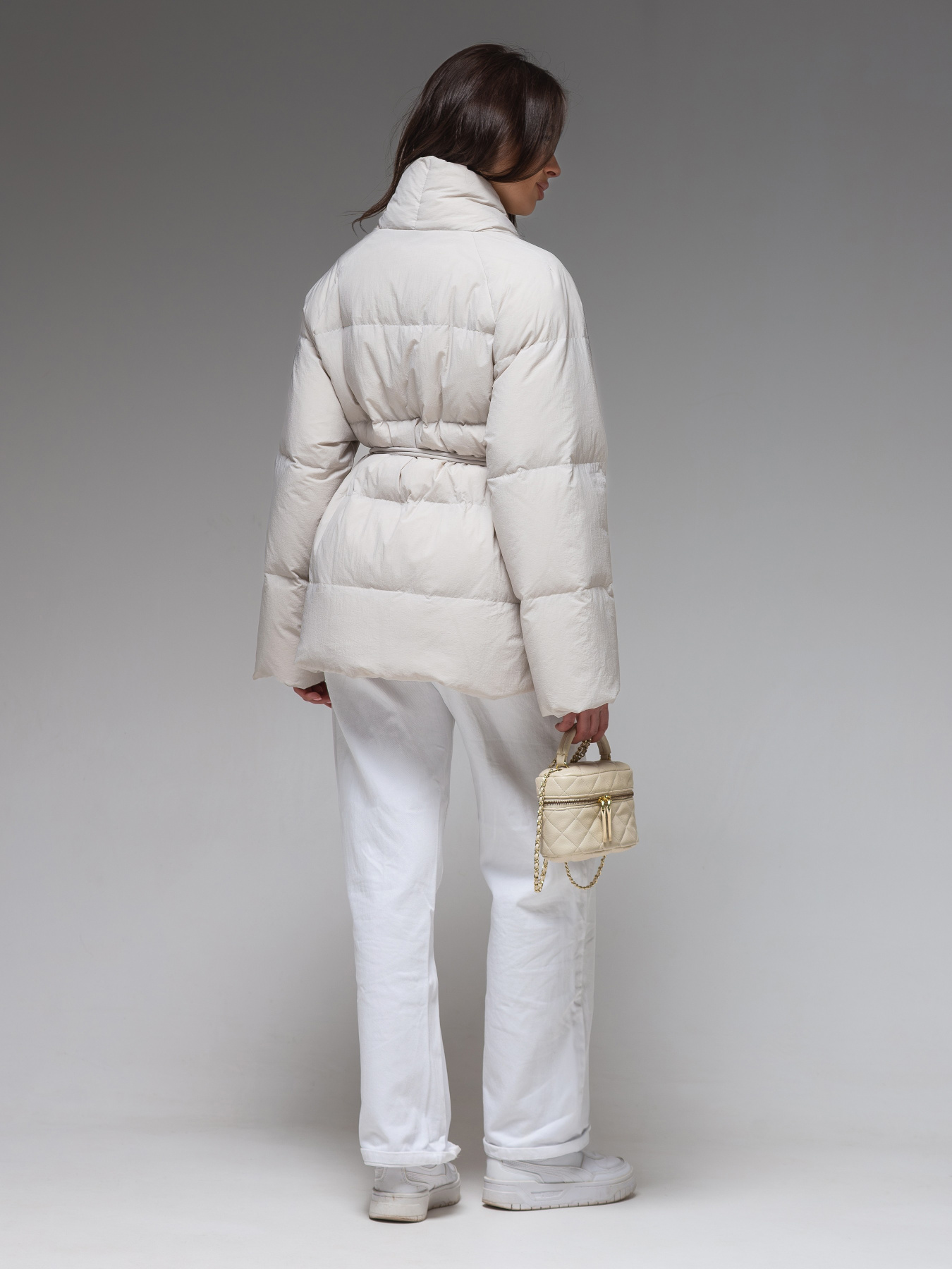 Демісезонна куртка VIVA WEAR модель 186-white Фото