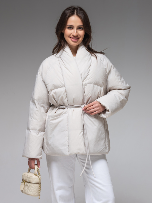 Демисезонная куртка VIVA WEAR модель 186-white Демисезонная куртка VIVA WEAR модель 186-white Фото