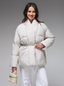 Демісезонна куртка VIVA WEAR модель 186-white Фото