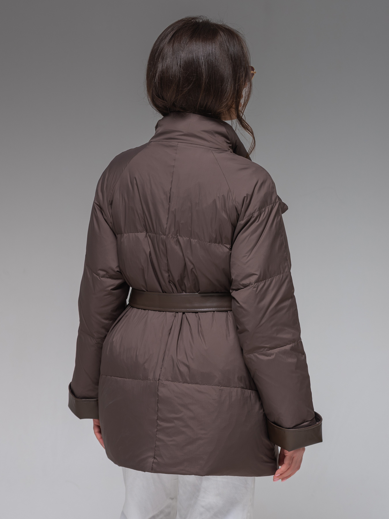 Демісезонна куртка VIVA WEAR модель 99862-chocolate Фото