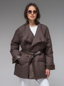 Демісезонна куртка VIVA WEAR модель 99862-chocolate Фото