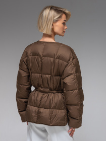 Демісезонна куртка VIVA WEAR модель 283-brown Фото