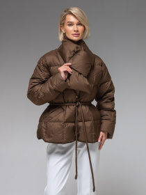 Демісезонна куртка VIVA WEAR модель 283-brown Фото