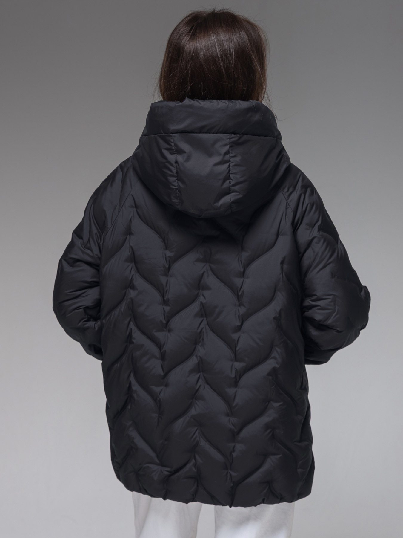 Демісезонна куртка VIVA WEAR модель 6578-black Фото