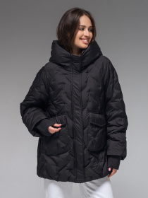 Демісезонна куртка VIVA WEAR модель 6578-black Фото