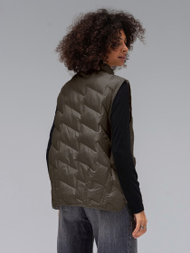 Жилет VIVA WEAR модель 8899 модель 8899-brown-milky Жилет VIVA WEAR модель 8899 модель 8899-brown-milky Фото