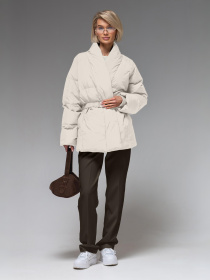 Демісезонна куртка VIVA WEAR модель 8866-white Фото