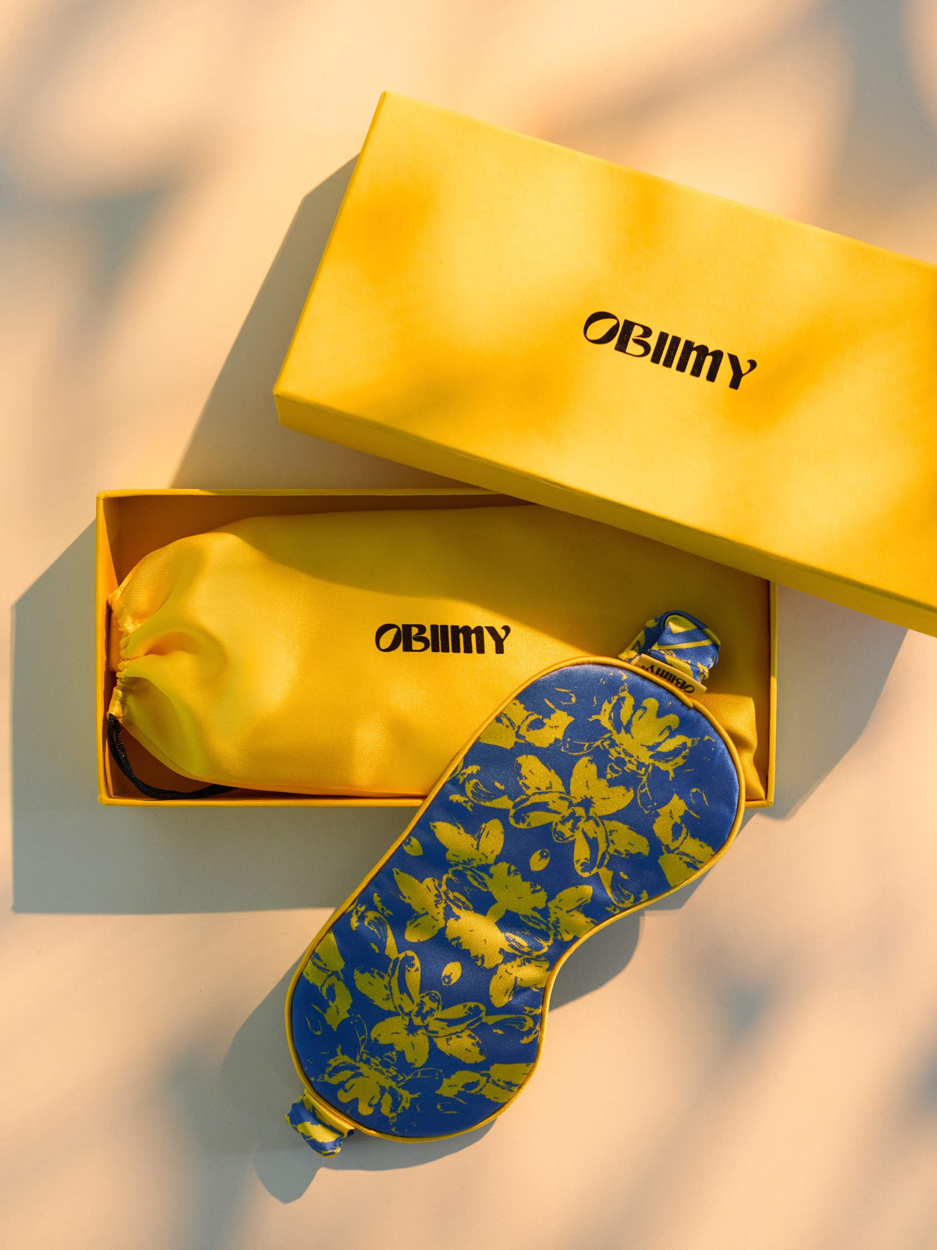 Маска для сну з натурального шовку «Свобода» модель M-9 Фото