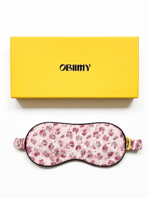 Маска для сна из итальянского шелка «Восстановление» Obiimy модель M-24 Фото