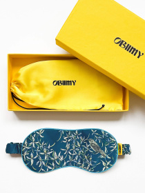 Маска для сна из итальянского шелка «Мелодия двоих» Obiimy модель M-27 Фото