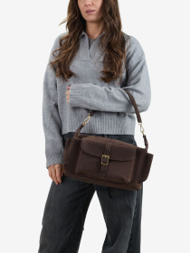 Сумка женская замшевая кросс-боди маленькая Regina Notte Сrossbody модель 2000000285795 Фото