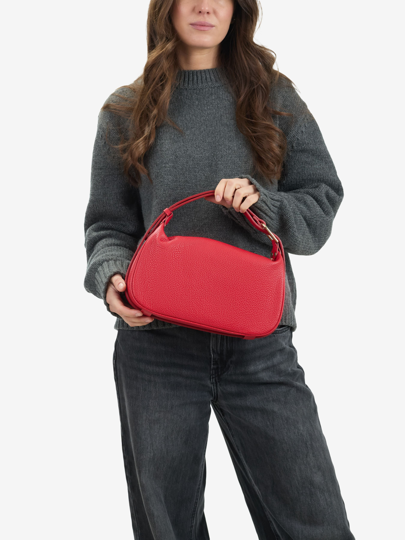 Сумка женская кожаная кросс-боди средняя Regina Notte Сrossbody модель 2000000285122 Фото