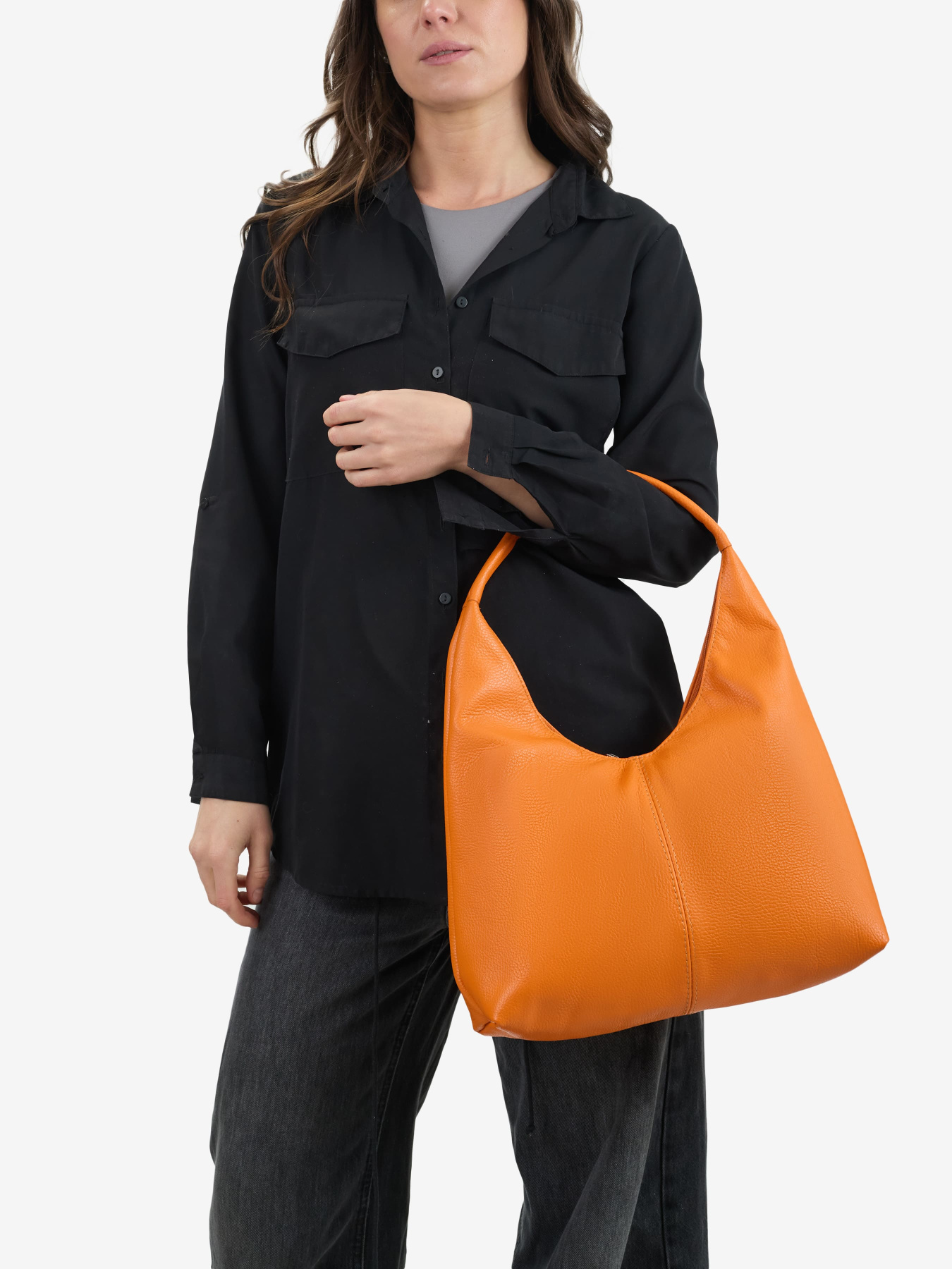 Сумка женская кожаная шоппер большая Regina Notte Shopper модель 2000000285375 Фото