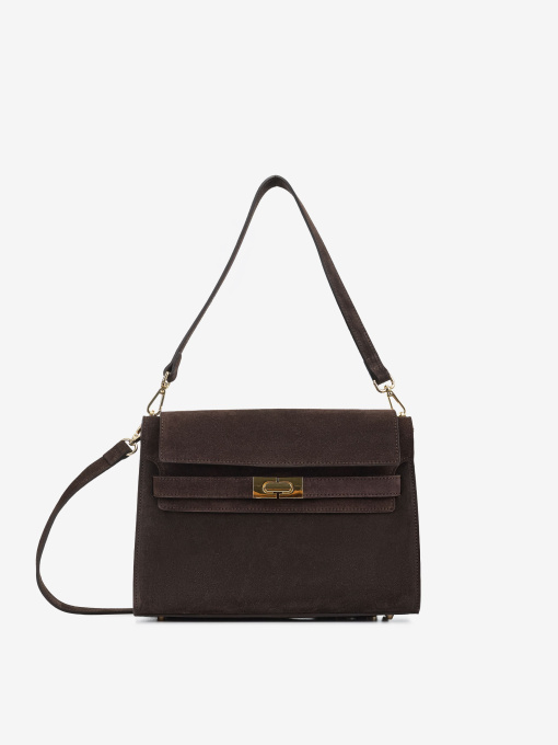 Сумка женская замшевая кросс-боди средняя Regina Notte Сrossbody модель 2000000286235 Фото