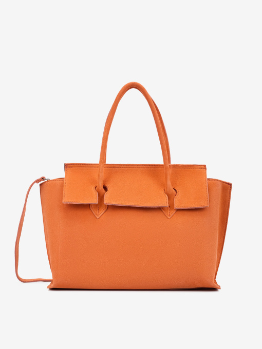 Сумка женская замшевая тоут большая Regina Notte Tote модель 2000000285931 Фото