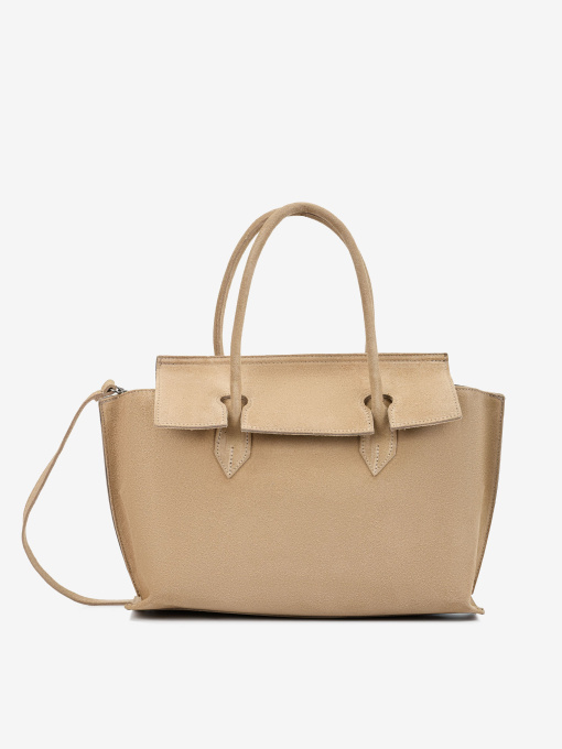 Сумка жіноча замшева тоут велика Regina Notte Tote модель 2000000285924 Фото