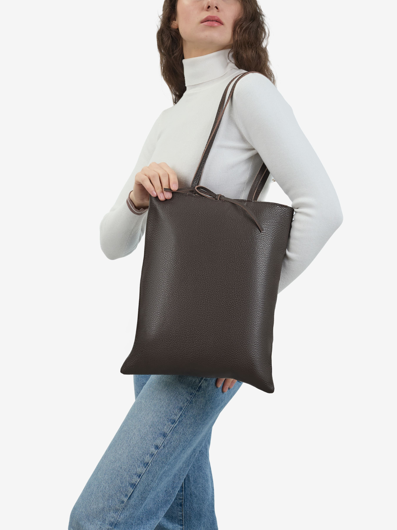 Сумка женская кожаная шоппер большая Regina Notte Shopper модель 2000000284590 Фото