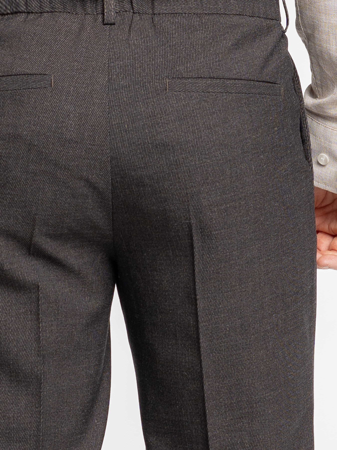 Чоловічі штани M01.02.38.611 Arber коричневі зі стрілками модель M01.02.38.611 Фото