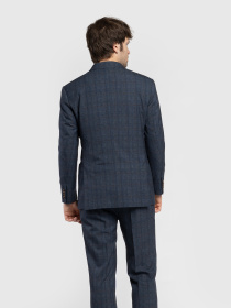 Пиджак мужской M02.03.09.611 Arber синий в клетку модель M02.03.09.611 Фото