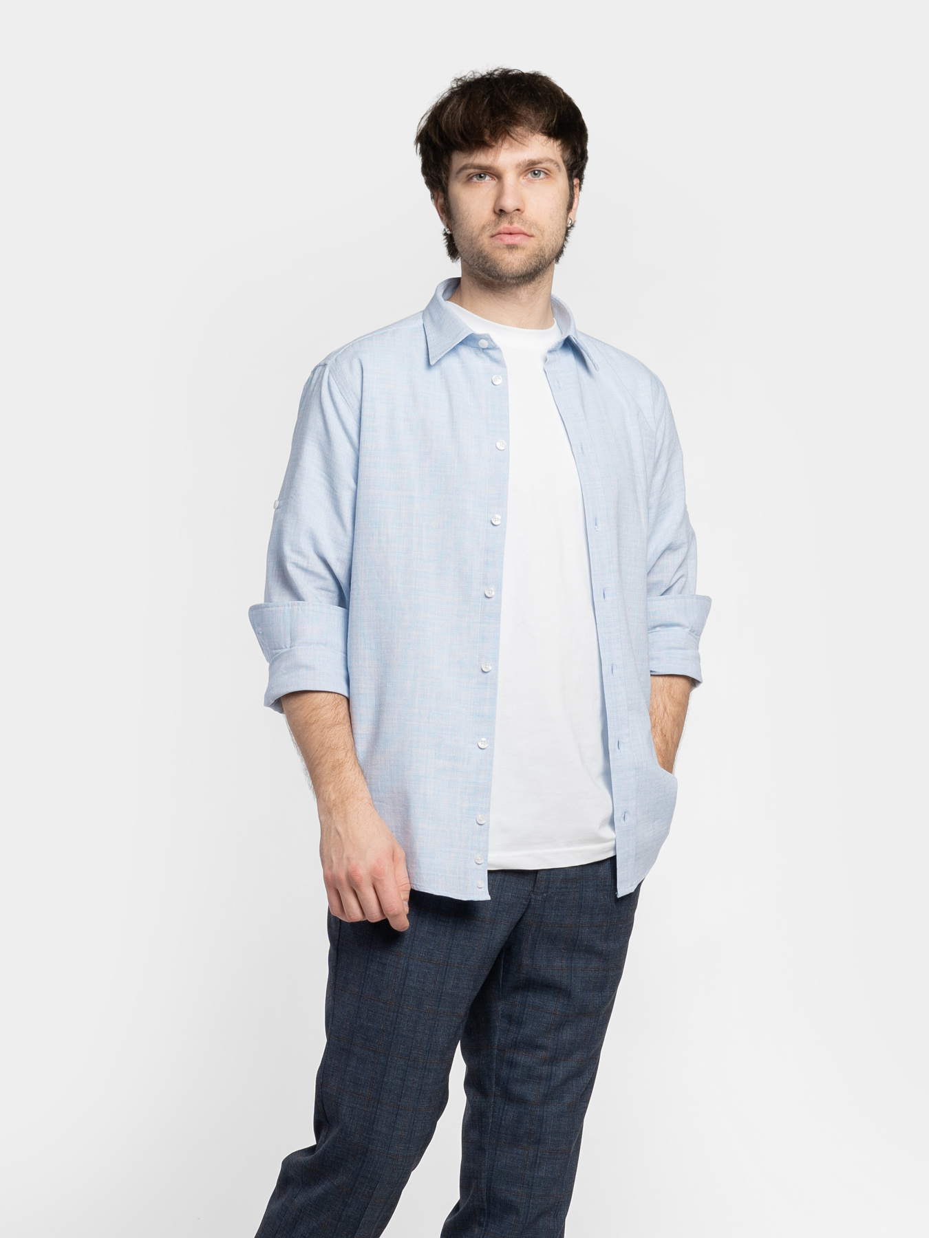 Рубашка повседневная Arber модель M05.04.06.611 Фото