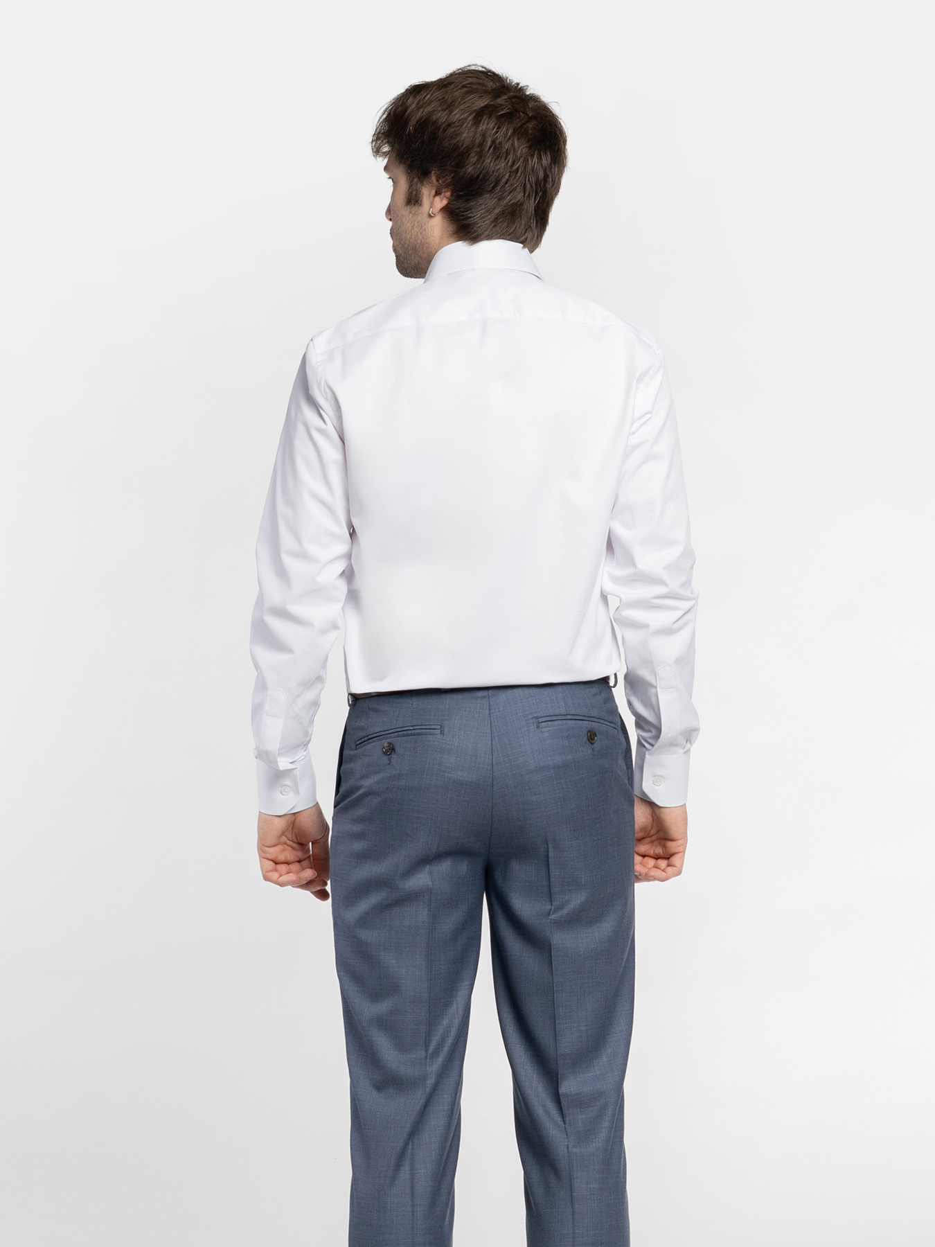 Сорочка чоловіча M05.17.00.611 Arber біла бавовняна модель M05.17.00.611 Фото