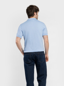 Поло чоловіче M09.41.23.621 Arber блакитного кольору 100% бавовна модель M09.41.23.621 Фото