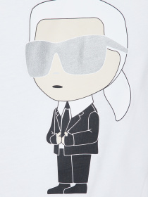Футболка Karl Lagerfeld модель 532251.755071;100 Фото