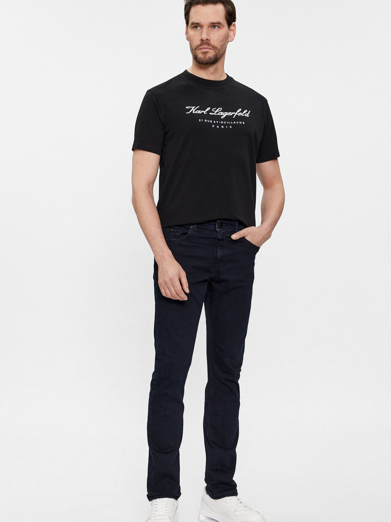 Футболка Karl Lagerfeld модель 541221.755403;990 Фото