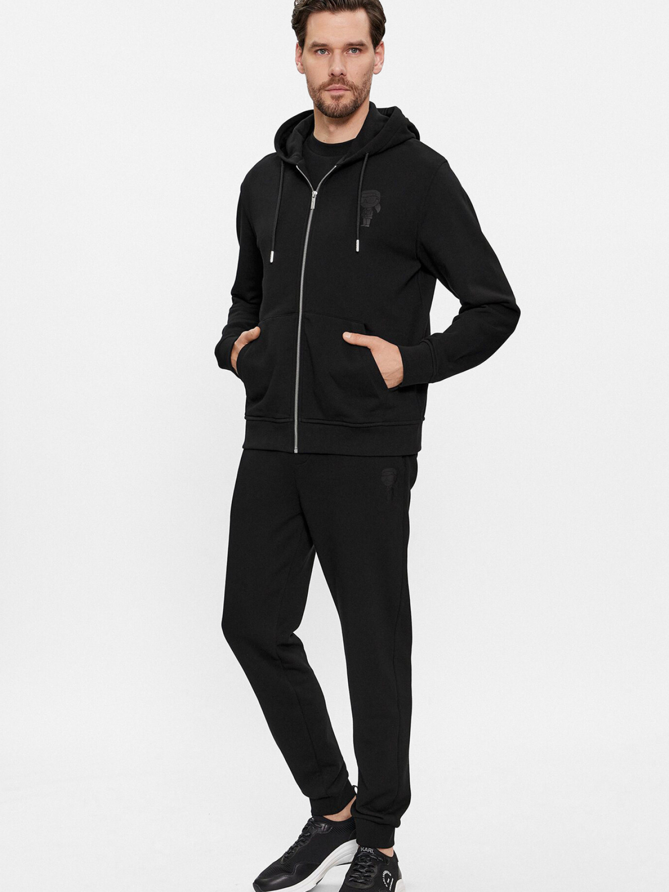 Спортивна кофта Karl Lagerfeld модель 541900.705401;990 Спортивна кофта Karl Lagerfeld модель 541900.705401;990 Фото