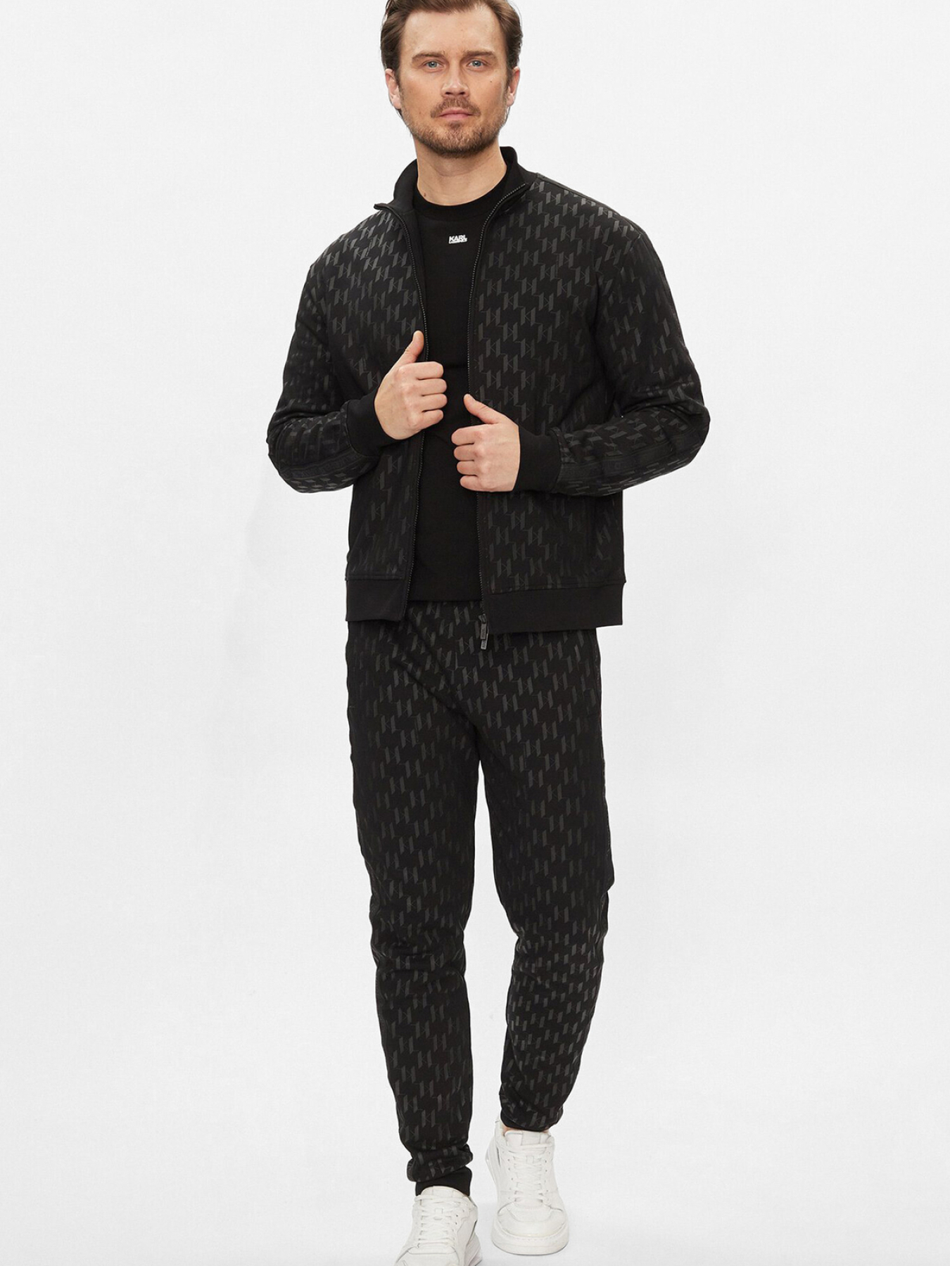 Спортивна кофта Karl Lagerfeld модель 542951.705076;990 Фото