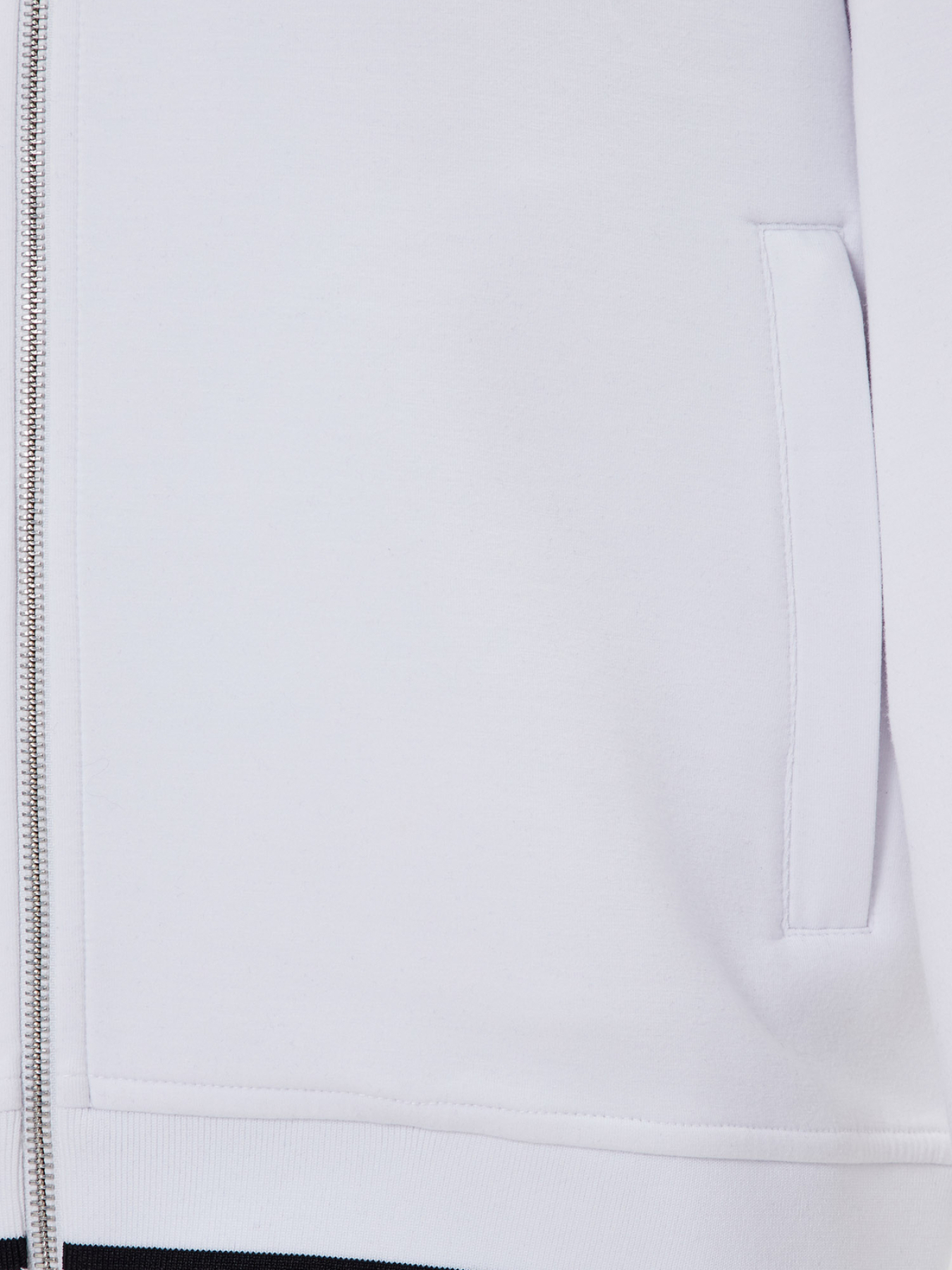 Мужская белая спортивная кофта модель 543904.705410;10 Мужская белая спортивная кофта модель 543904.705410;10 Фото