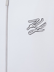 Мужская белая спортивная кофта модель 543904.705410;10 Мужская белая спортивная кофта модель 543904.705410;10 Фото