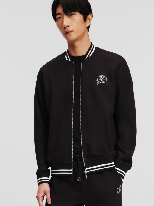 Чоловіча чорна спортивна кофта модель 543904.705410;990 Фото