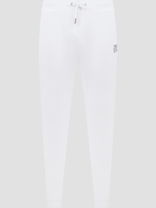 Мужские белые спортивные брюки модель 543904.705411;10 Фото