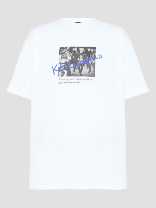 Футболка Karl Lagerfeld модель 553225.755143;10 Фото